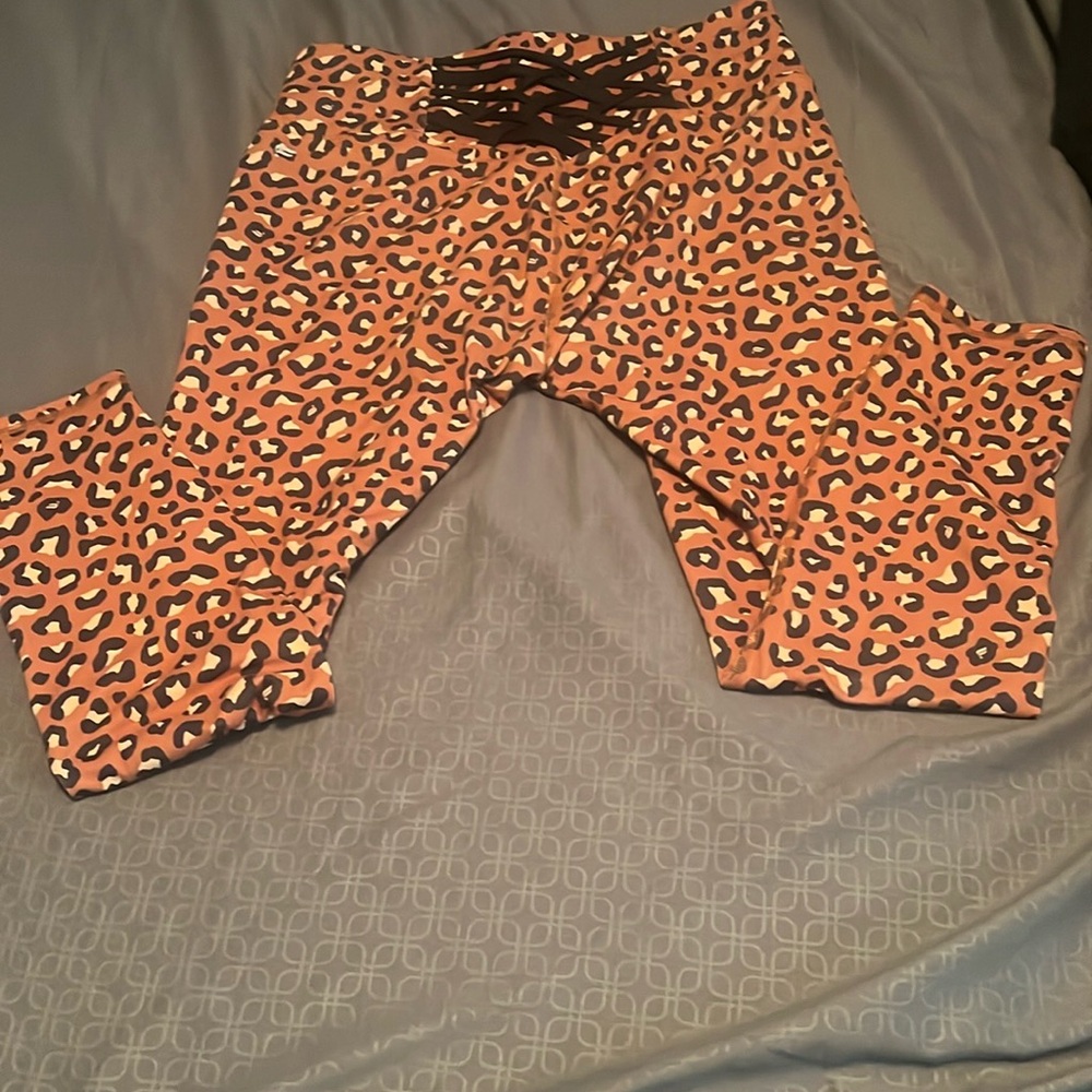 Leopard Print Adult Fabletics Leggings